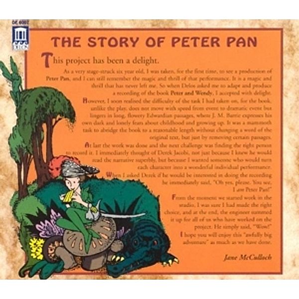 Peter Pan The Story, Derek Jacobi