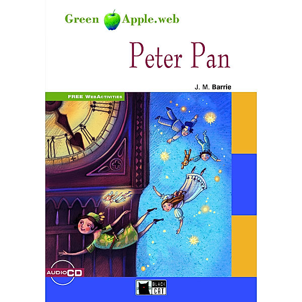 Peter Pan, w. Audio-CD, J. M. Barrie