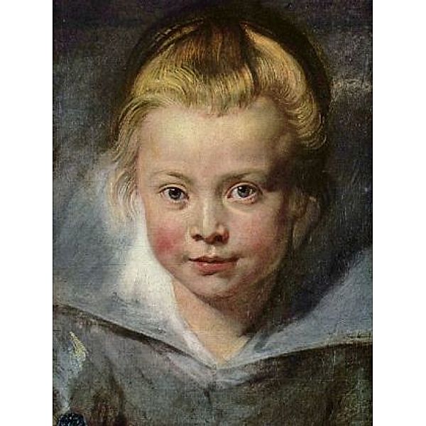 Peter Paul Rubens - Ein Kinderkopf (Porträt der Clara Serena Rubens) - 2.000 Teile (Puzzle)