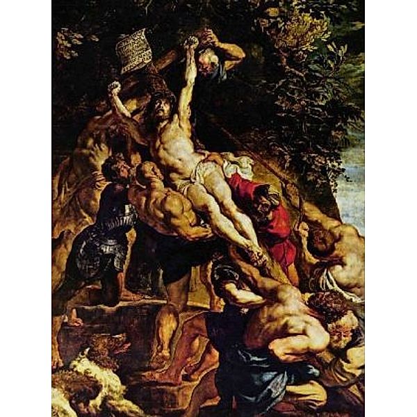 Peter Paul Rubens - Kreuzaufrichtung, Triptychon, Mitteltafel: Kreuzaufrichtung - 200 Teile (Puzzle)