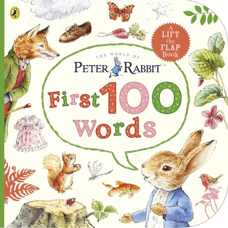 Image of Peter Rabbit Peter's First 100 Words - Beatrix Potter, Pappband