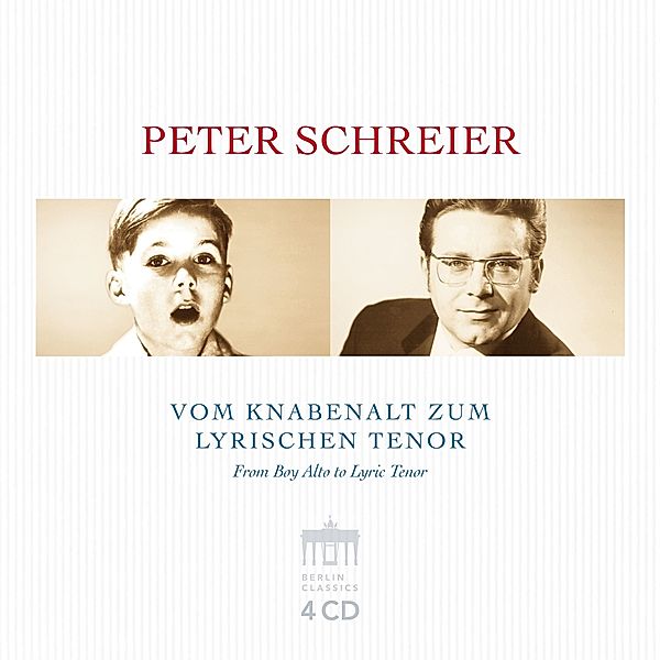 Peter Schreier-Vom Knabenalt Zum Lyrischen Tenor, Various