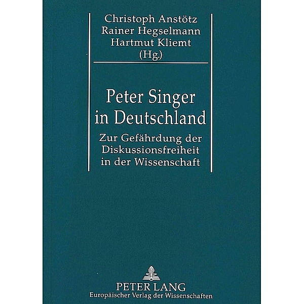 Peter Singer in Deutschland