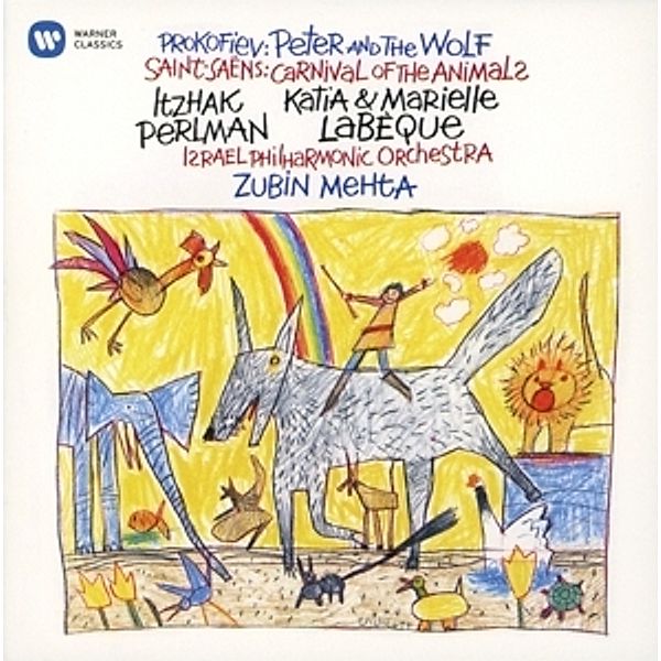 Peter Und Der Wolf/Karneval Der Tiere, Itzhak Perlman, Placido Domingo, Labeque, Ipo