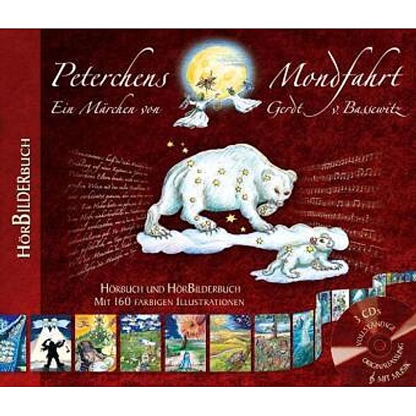 Peterchens Mondfahrt, 3 Audio-CDs + 1 CD-ROM, Gerdt von Bassewitz