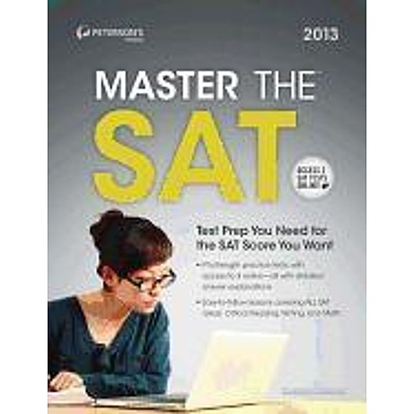 Peterson's Master the SAT 2013 (with CD)