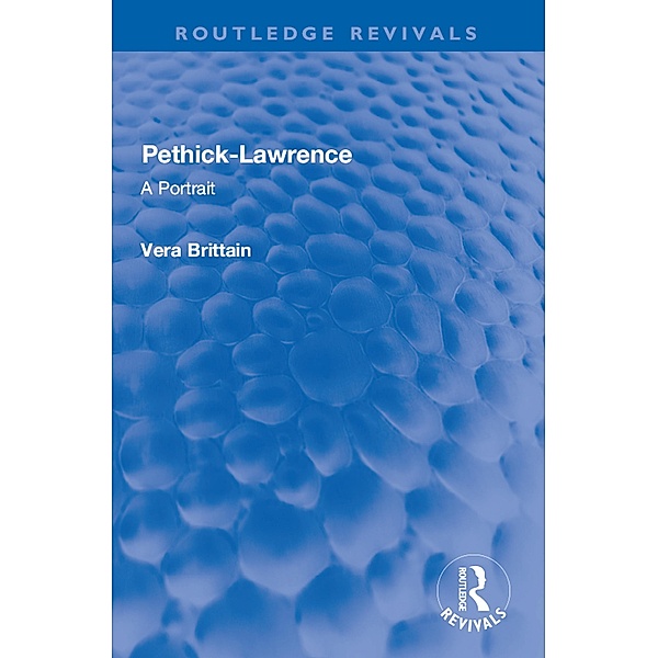 Pethick-Lawrence, Vera Brittain