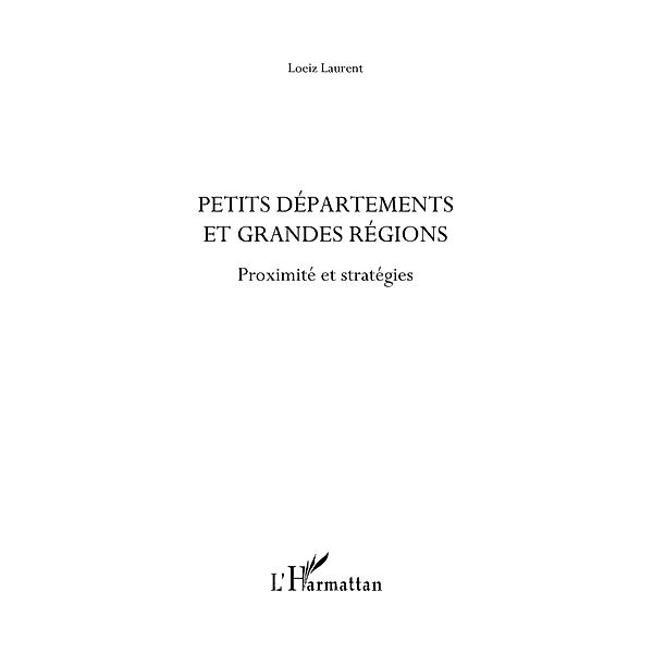 Petits departements et grandesregions / Hors-collection, Martine Budd