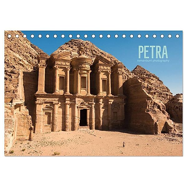 Petra (Tischkalender 2024 DIN A5 quer), CALVENDO Monatskalender, Roman Burri