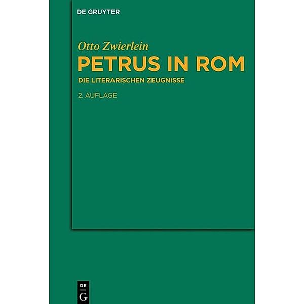 Petrus in Rom, Otto Zwierlein