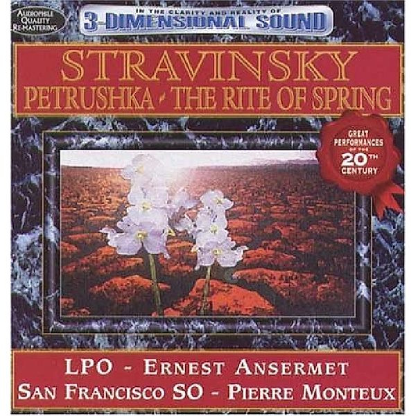 Petrushka & The Rite Of Spring, Ernest Ansermet, Lpo, Pierre Monteux, Sfso