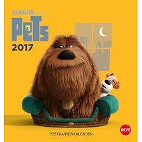 Pets Postkartenkalender 2017