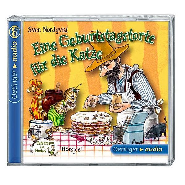 Pettersson & Findus Band 1: Eine Geburtstagstorte für die Katze (Audio-CD), Sven Nordqvist