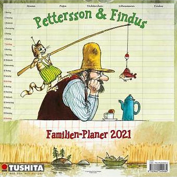 Pettersson & Findus - Familien-Planer 2021