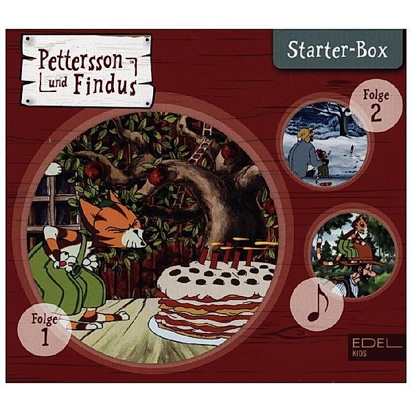 Pettersson & Findus - Starter-Box,3 Audio-CDs, Pettersson Und Findus
