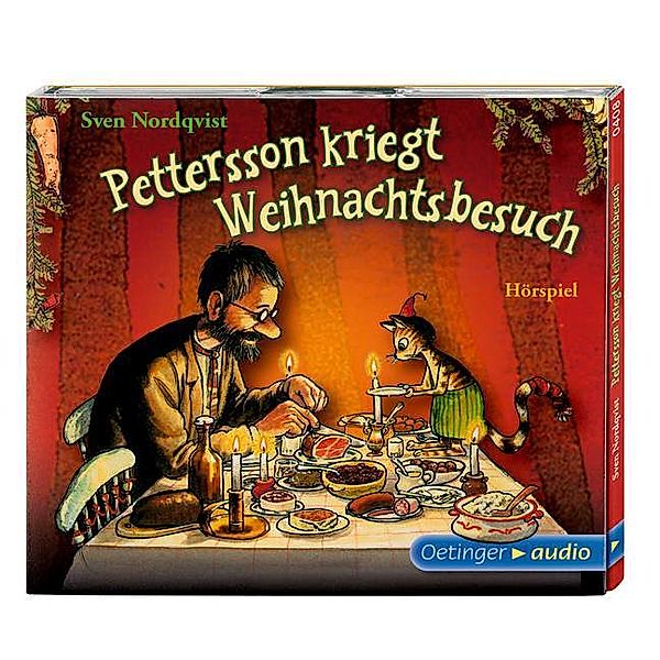 Pettersson kriegt Weihnachtsbesuch, Audio-CD, Sven Nordqvist