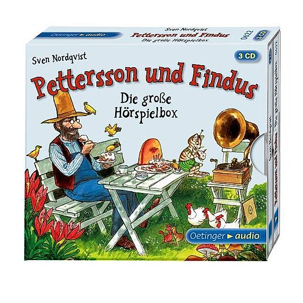 Pettersson und Findus - Die große Hörspielbox, 3 Audio-CDs, Sven Nordqvist