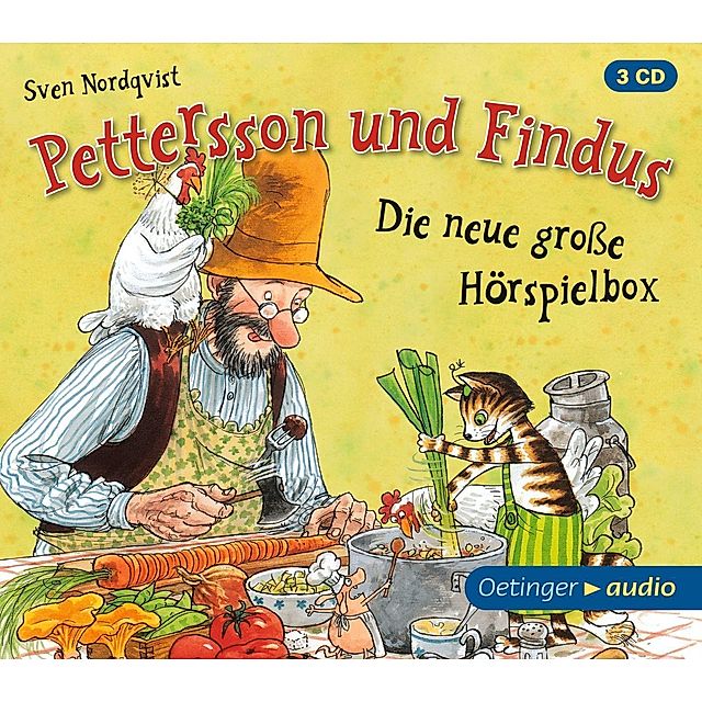Pettersson und Findus. Die neue grosse Hörspielbox, 3 Audio-CD Hörbuch