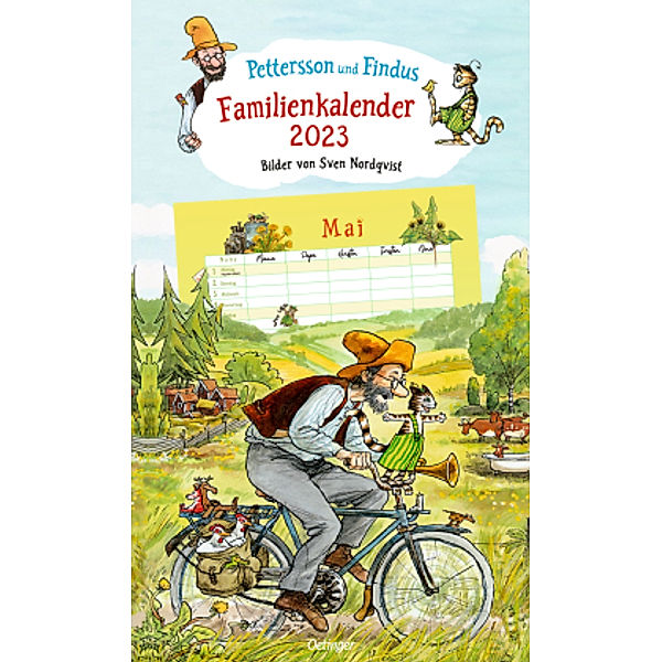 Pettersson und Findus. Familienkalender 2023