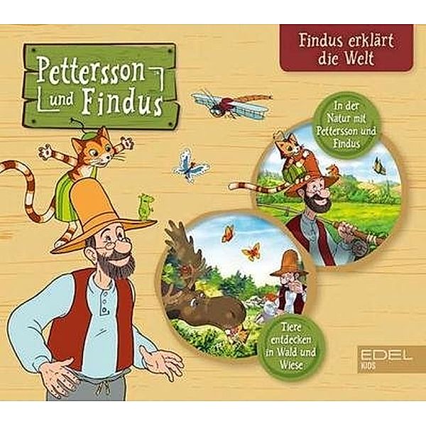 Pettersson und Findus - Findus erklärt die Welt,2 Audio-CD, Pettersson Und Findus