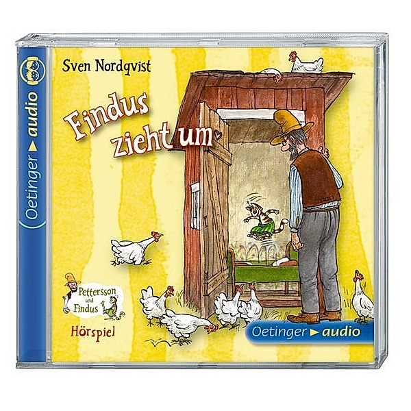 Pettersson und Findus. Findus zieht um,1 Audio-CD, Sven Nordqvist