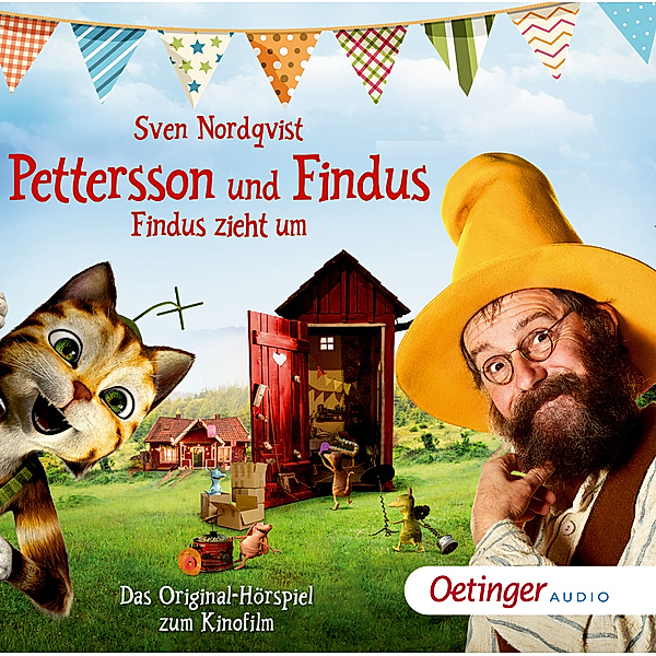 Pettersson und Findus. Findus zieht um,1 Audio-CD, Sven Nordqvist