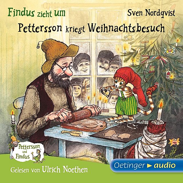 Pettersson und Findus - Findus zieht um Pettersson kriegt Weihnachtsbesuch  Hörbuch Download