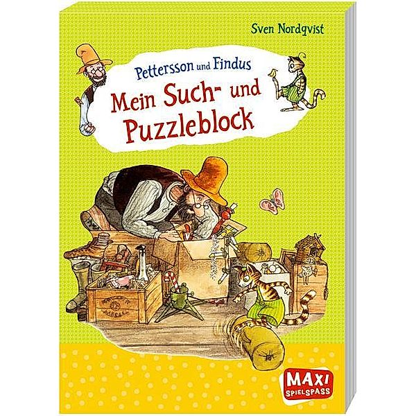 Pettersson und Findus - Mein Such- und Puzzleblock, Christian Becker