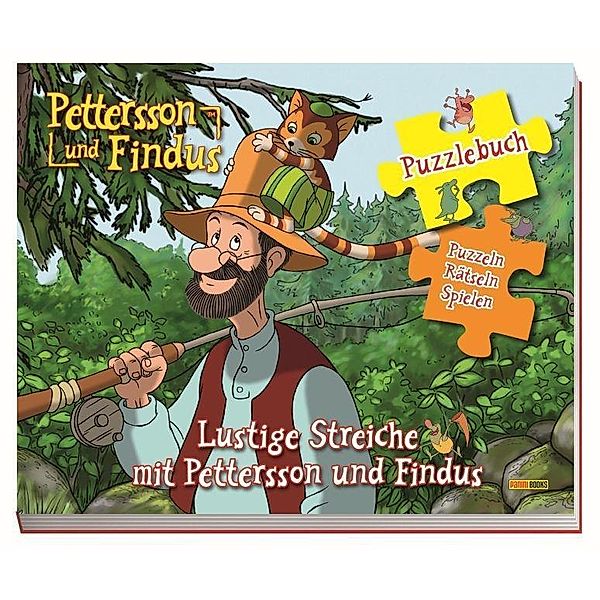 Pettersson und Findus Puzzlebuch - Lustige Streiche mit Pettersson und Findus