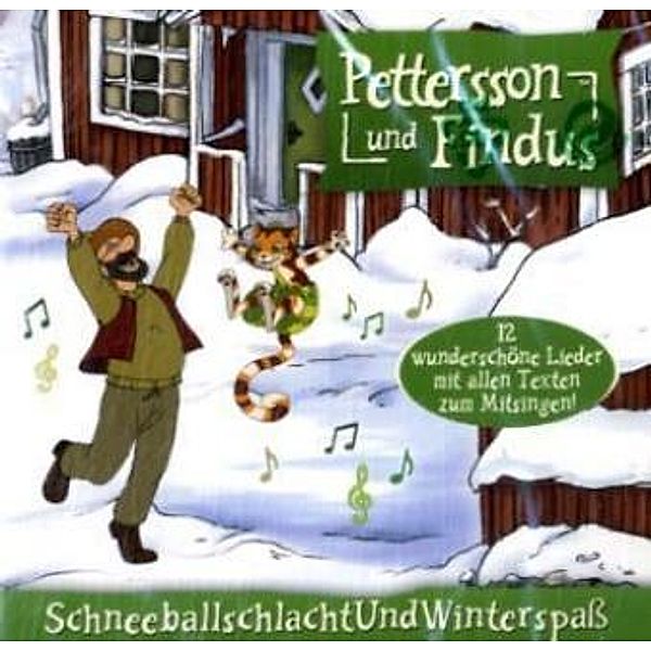 Pettersson und Findus, Schneeballschlacht und Winterspass,1 Audio-CD
