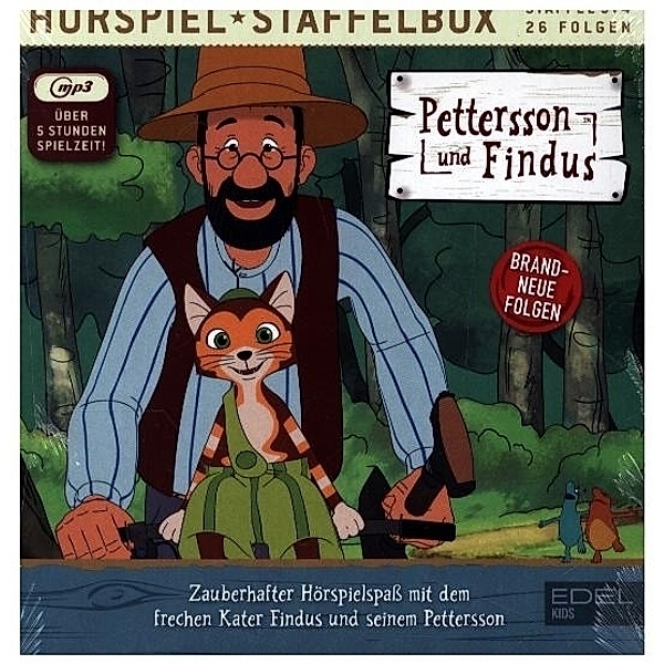 Pettersson und Findus.Staffel.3-4,1 Audio-CD, MP3, Pettersson Und Findus