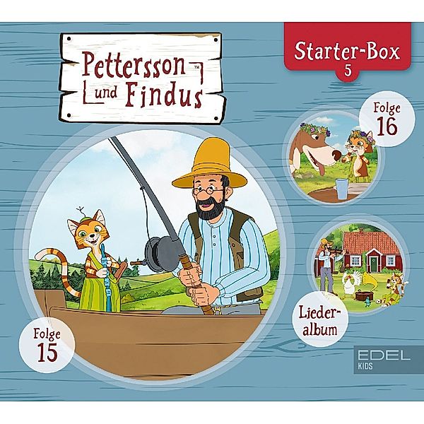 Pettersson und Findus - Starter-Box,3 Audio-CD, Pettersson Und Findus