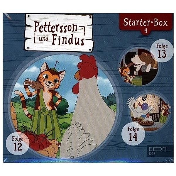 Pettersson und Findus Starter-Box (4),Folge 12-14.Starter-Box.4,3 Audio-CD, Pettersson Und Findus