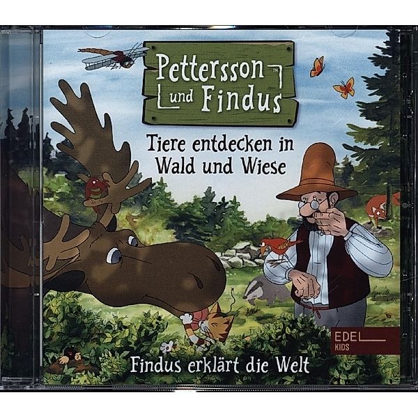 Pettersson und Findus - Tiere entdecken in Wald und Wiese,1 Audio-CD, Pettersson Und Findus