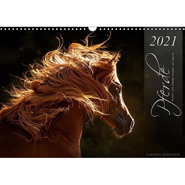Pferde - Anmut und Stärke gepaart mit Magie (Wandkalender 2021 DIN A3 quer), Sabrina Mischnik