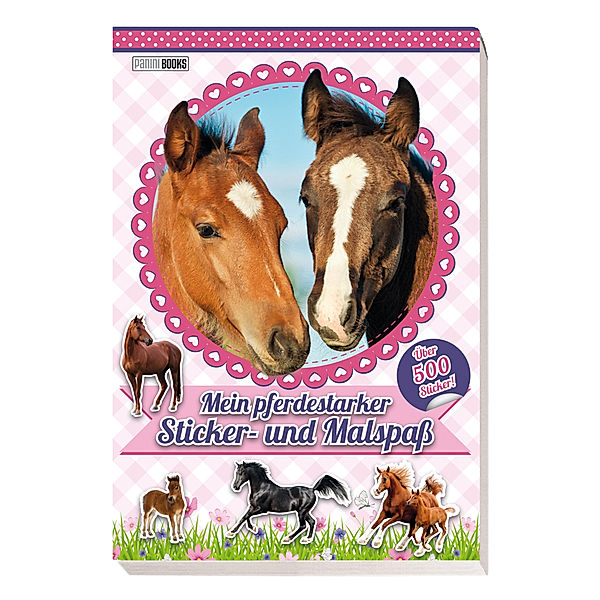 Pferde: Mein pferdestarker Sticker- und Malspaß, Panini