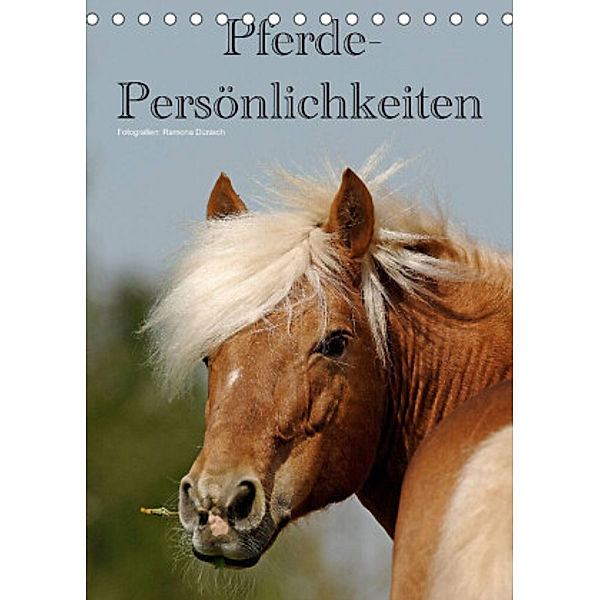 Pferde-Persönlichkeiten - ausdrucksstarke Gesichter verschiedener Pferderassen (Tischkalender 2022 DIN A5 hoch), Ramona Dünisch - www.Ramona-Duenisch.de