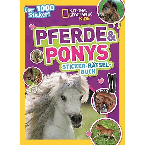Pferde & Ponys Sticker-Rätsel-Buch