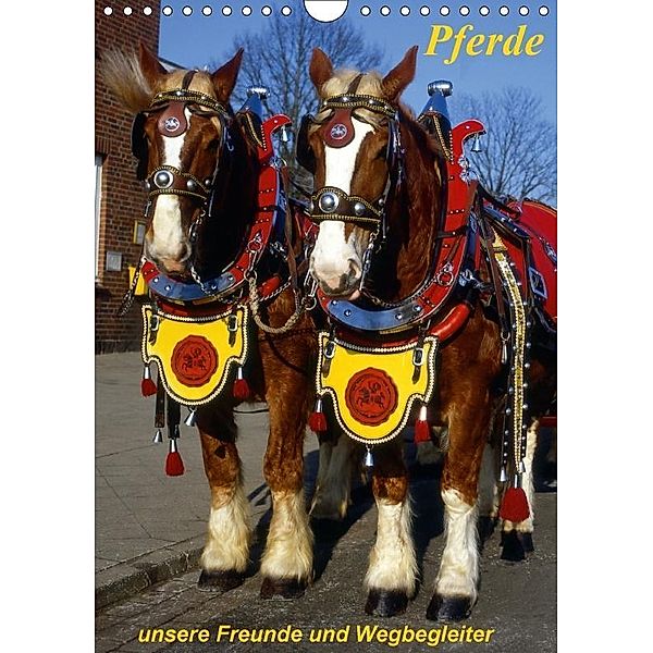 Pferde, unsere Freunde und Wegbegleiter (Wandkalender 2017 DIN A4 hoch), Lothar Reupert