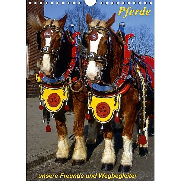 Pferde, unsere Freunde und Wegbegleiter (Wandkalender 2018 DIN A4 hoch), Lothar Reupert