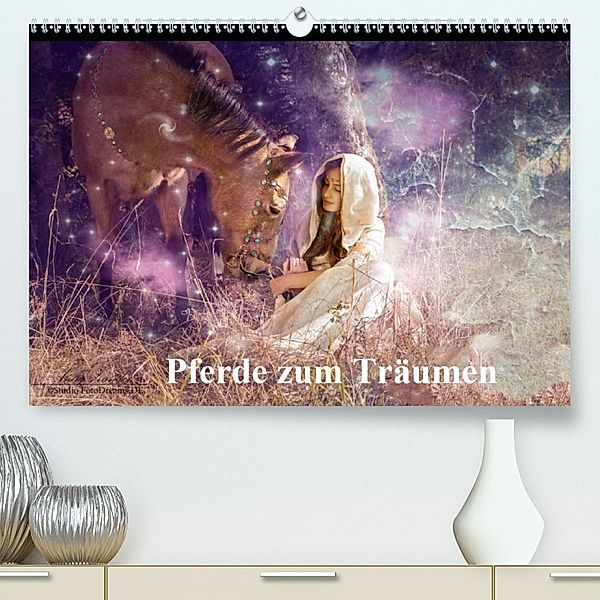 Pferde zum Träumen(Premium, hochwertiger DIN A2 Wandkalender 2020, Kunstdruck in Hochglanz), Studio FotoDreams.DE