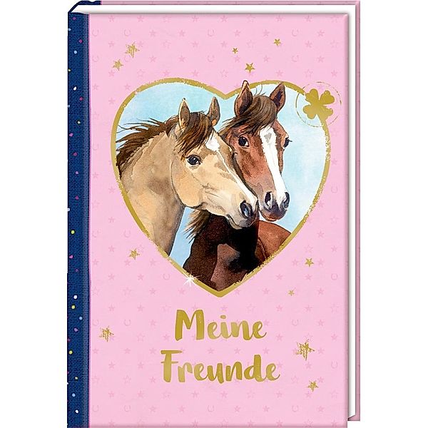 Pferdefreunde – Meine Freunde - Porträt illustriert