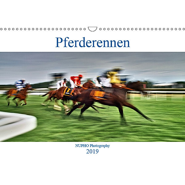 Pferderennen (Wandkalender 2019 DIN A3 quer), Nihat Uysal