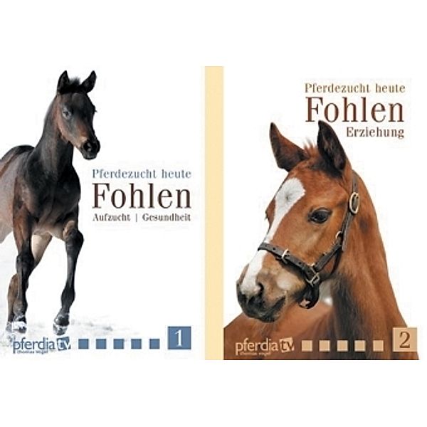 Pferdezucht heute, Fohlen, 1 & 2, 2 DVDs