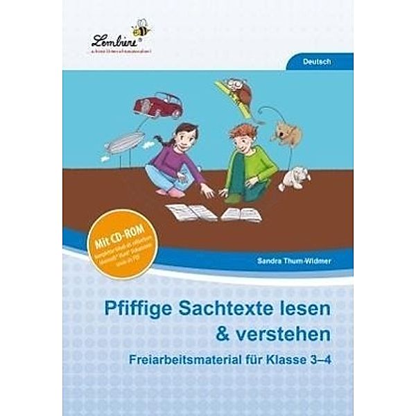 Pfiffige Sachtexte lesen & verstehen, m. 1 CD-ROM, Sandra Thum-Widmer