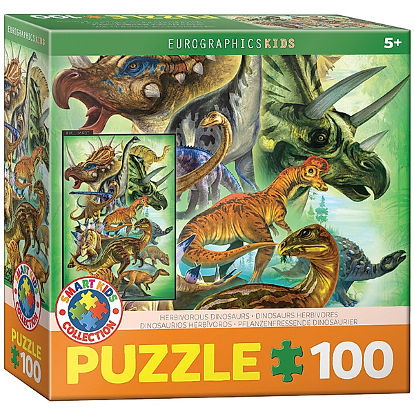 Eurographics Pflanzenfressende Dinosaurier (Puzzle)