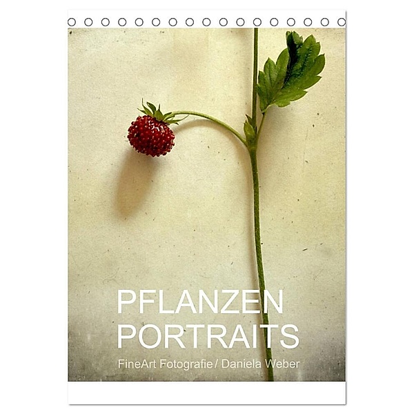 Pflanzenportraits FineArt Fotografie Daniela Weber (Tischkalender 2024 DIN A5 hoch), CALVENDO Monatskalender, Daniela Weber