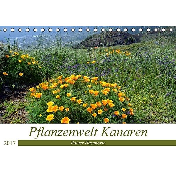 Pflanzenwelt Kanaren (Tischkalender 2017 DIN A5 quer), Rainer Hasanovic