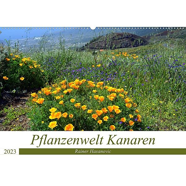 Pflanzenwelt Kanaren (Wandkalender 2023 DIN A2 quer), © www.teneriffaurlaub.es by Rainer Hasanovic