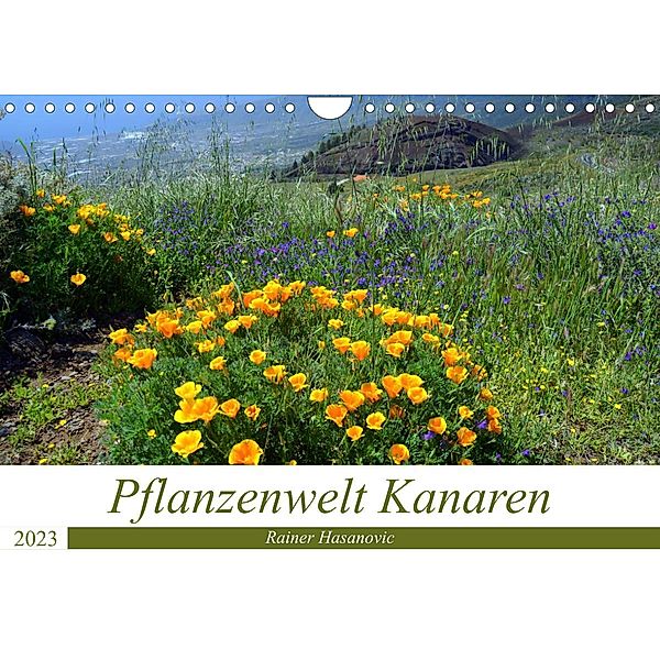 Pflanzenwelt Kanaren (Wandkalender 2023 DIN A4 quer), © www.teneriffaurlaub.es by Rainer Hasanovic